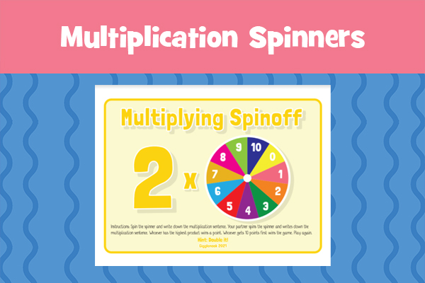 Multiplication Spinners