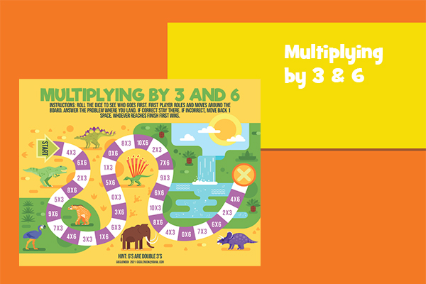 Multiplying by 3 & 6
