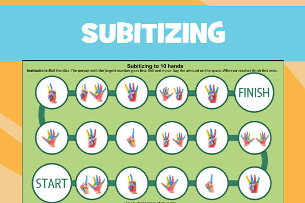 Subitizing 10 Hands