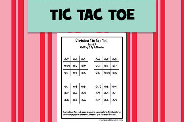 DIVIDING BY O BY A NUMBER