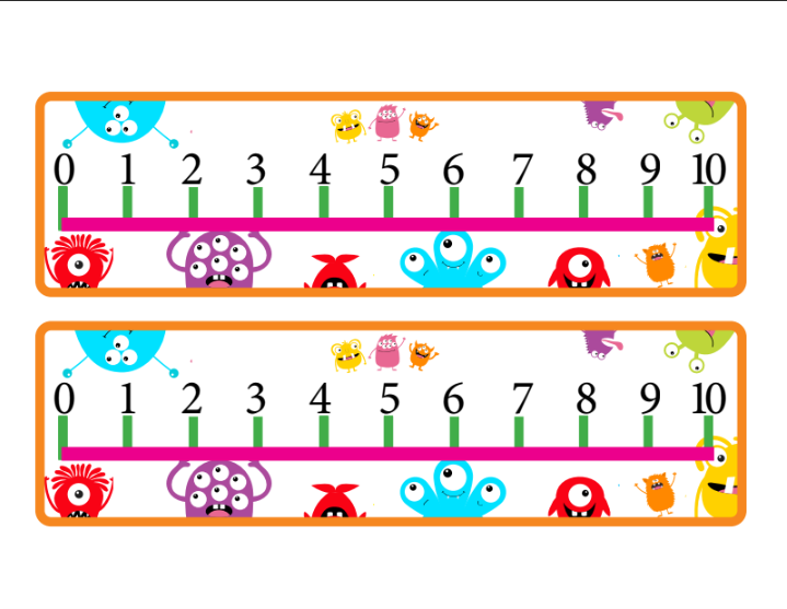 Numberline to 10