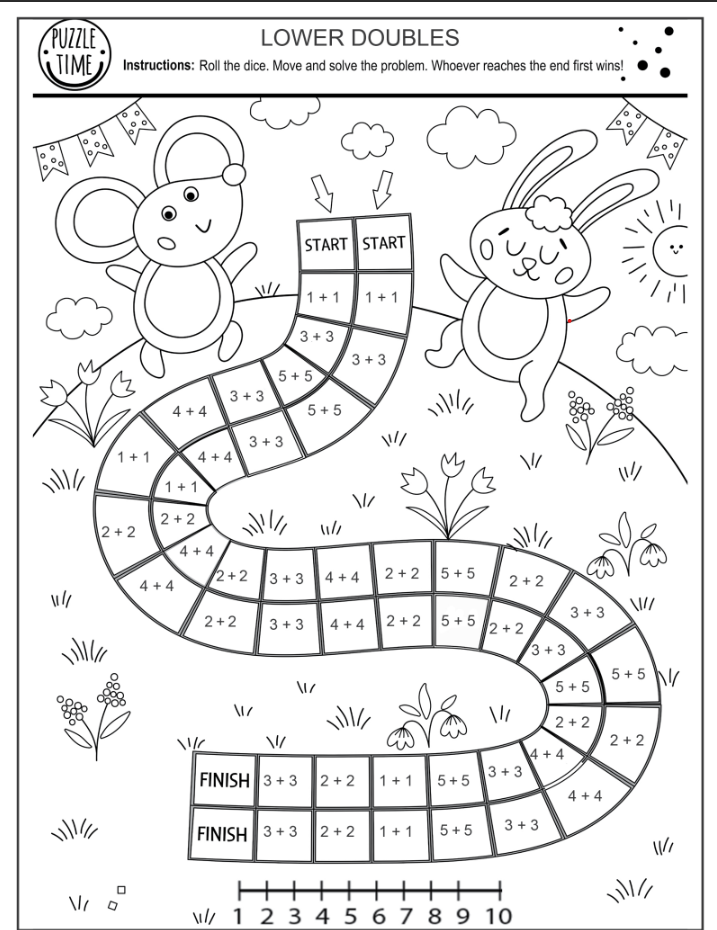 Addition Games within 10