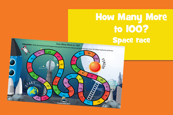 How Many More to 100? Space race