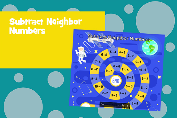 Subtract Neighbor Numbers