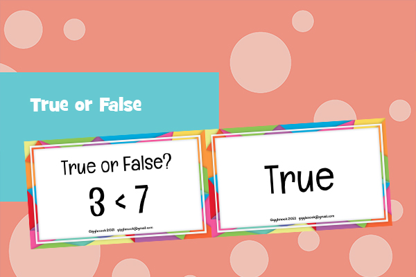 True or False Flashcards