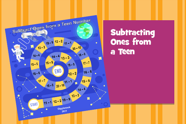Subtracting Ones from a Teen Number