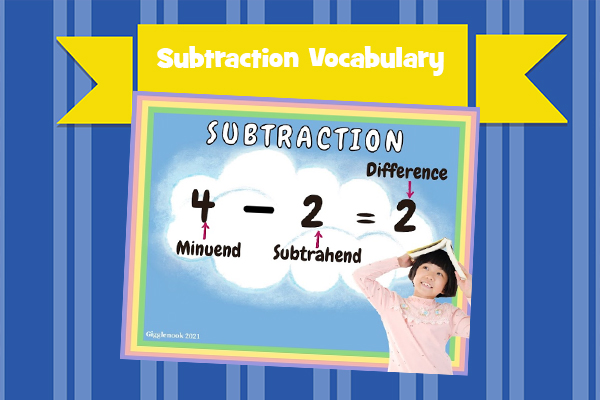 Subtraction Vocabulary