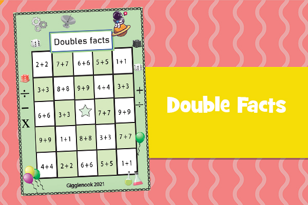 Bingo Board - Double Facts