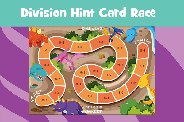Division Hint Card Race