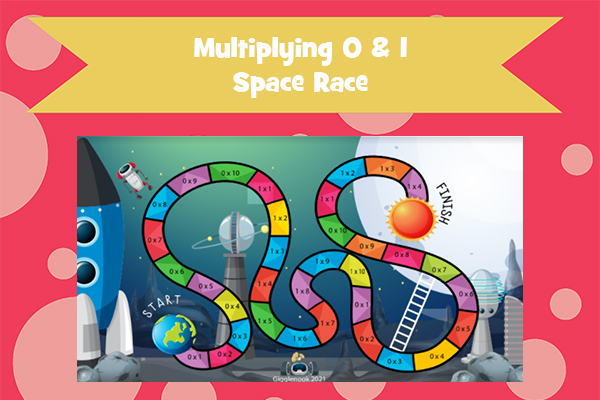 Multiplying 0 &1  Space Race