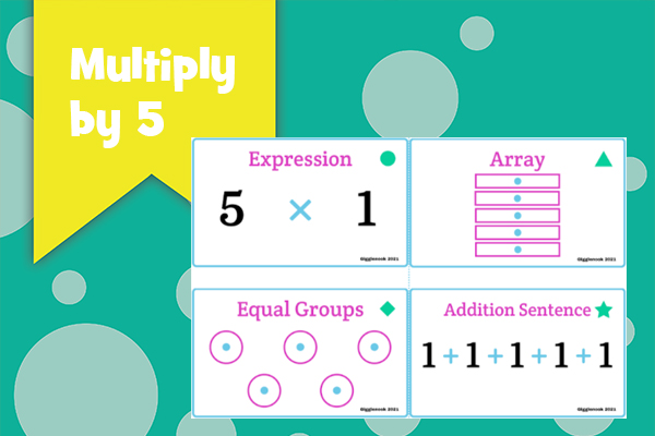 Multiply by 5