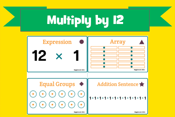 Multiply by 12