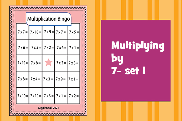 Multiplying by 7 -set 1