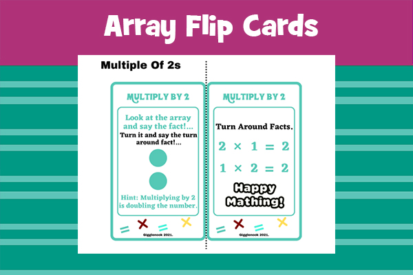 Array Flip Cards