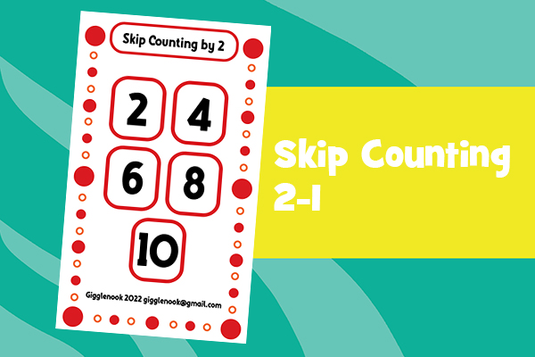 Skip Count Cards 2