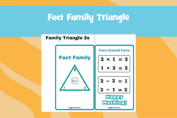 Fact Family Triangle  (1-120)