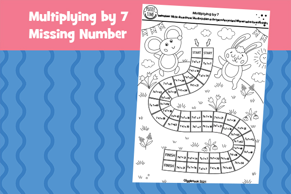 Multiplying by 7 Missing Number