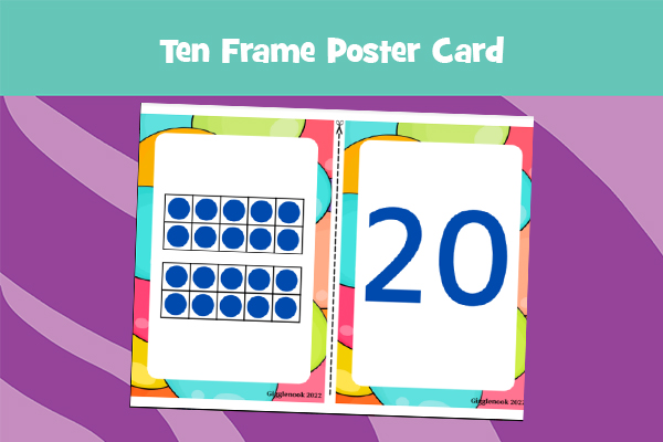 Ten Frame Poster Cards
