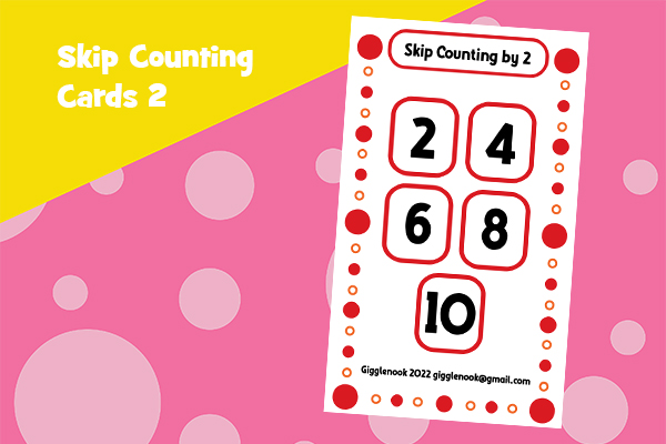 Skip Counting Cards 2