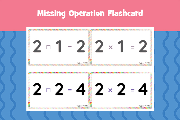 Missing Operation Flashcards