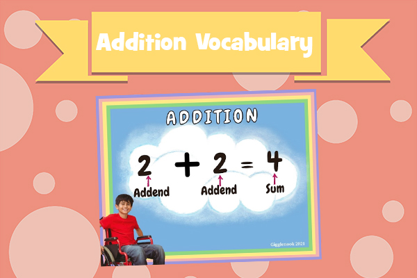 Addition Vocabulary
