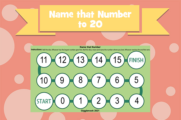 Name that Number to 20