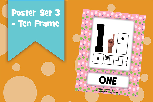 Poster Set 3 - Ten Frame