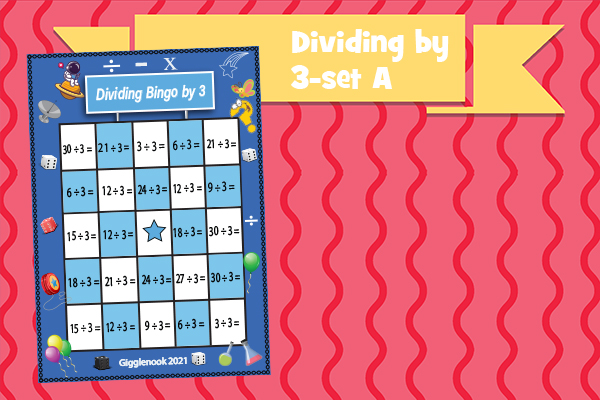 Dividing by 3-set A