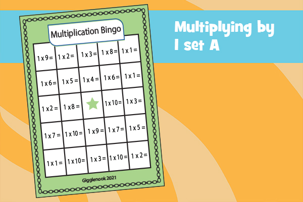 Multiplying by 1 set B