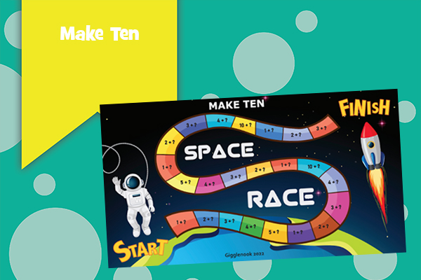 Make Ten Space Race