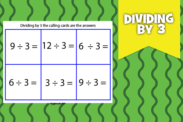 Dividing by 3-set B