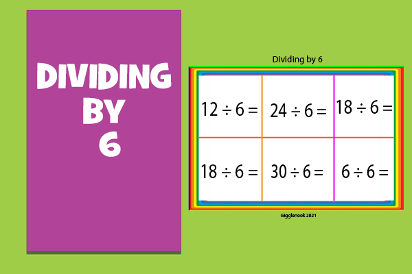 Dividing by 6-set B